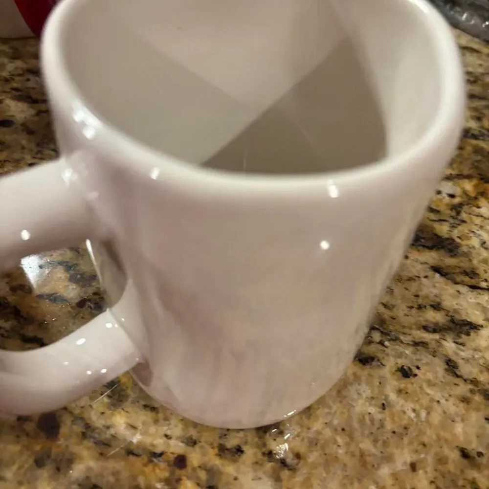 Rae-dunn White and Pink Dinnerware